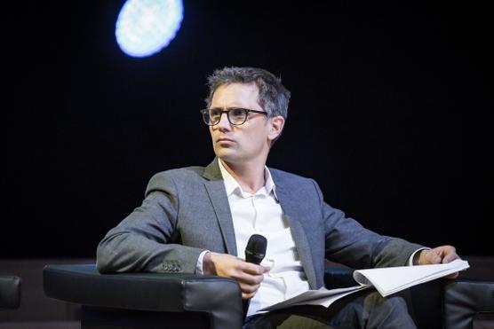 Jérôme Chapuis durante un debate del Club Landoy, en la Maison de la Radio, el 9 de noviembre de 2011.