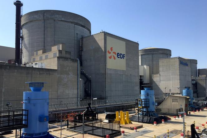 Sur le site de la centrale nucléaire du Tricastin, à Saint-Paul-Trois-Châteaux (Drôme), le 27 juin 2019.
