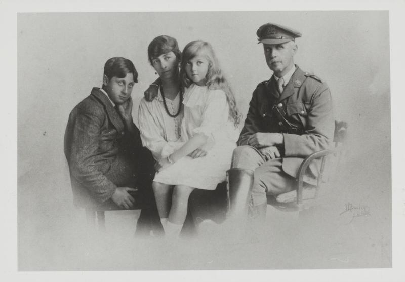 George Orwell en famille. 