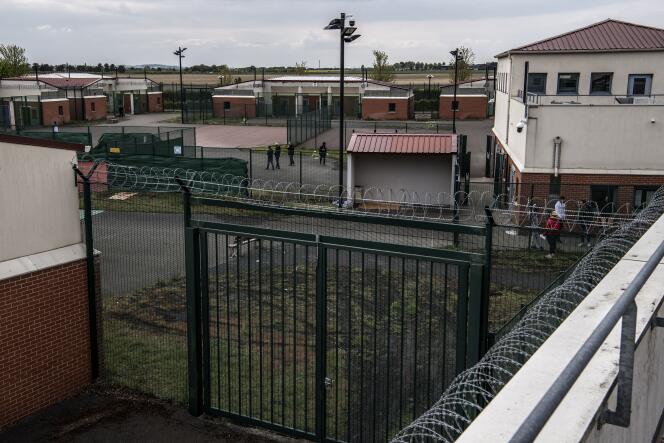 El centro de detención administrativa de Mesnil-Amelot (Seine-et-Marne), 6 de mayo de 2019. 