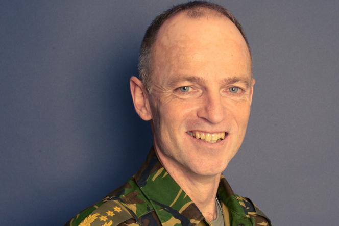 El teniente general Michiel van der Laan, aquí en julio de 2019, reemplaza a Hervé Bléjean como director general del Estado Mayor de la Unión Europea.