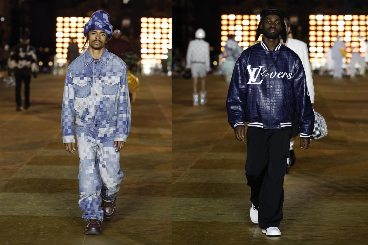 Pharrell Williams puts on a show for Louis Vuitton at Paris Fashion Week