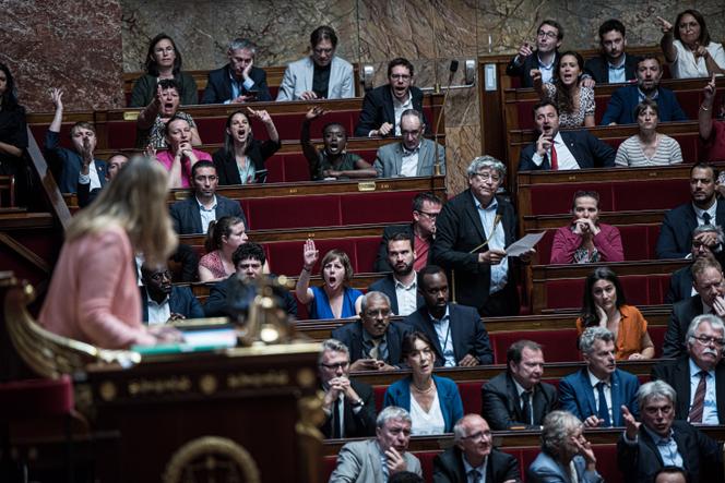 En la Asamblea Nacional, 8 de junio de 2023.