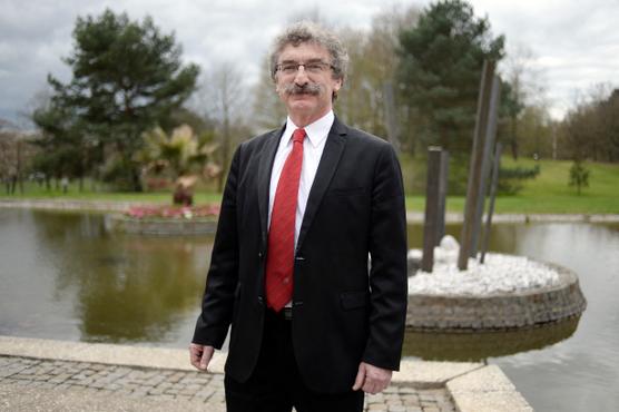 El presidente electo del consejo departamental de Ille-et-Vilaine, Jean-Luc Chenut (PS), el 2 de abril de 2015 en Rennes.