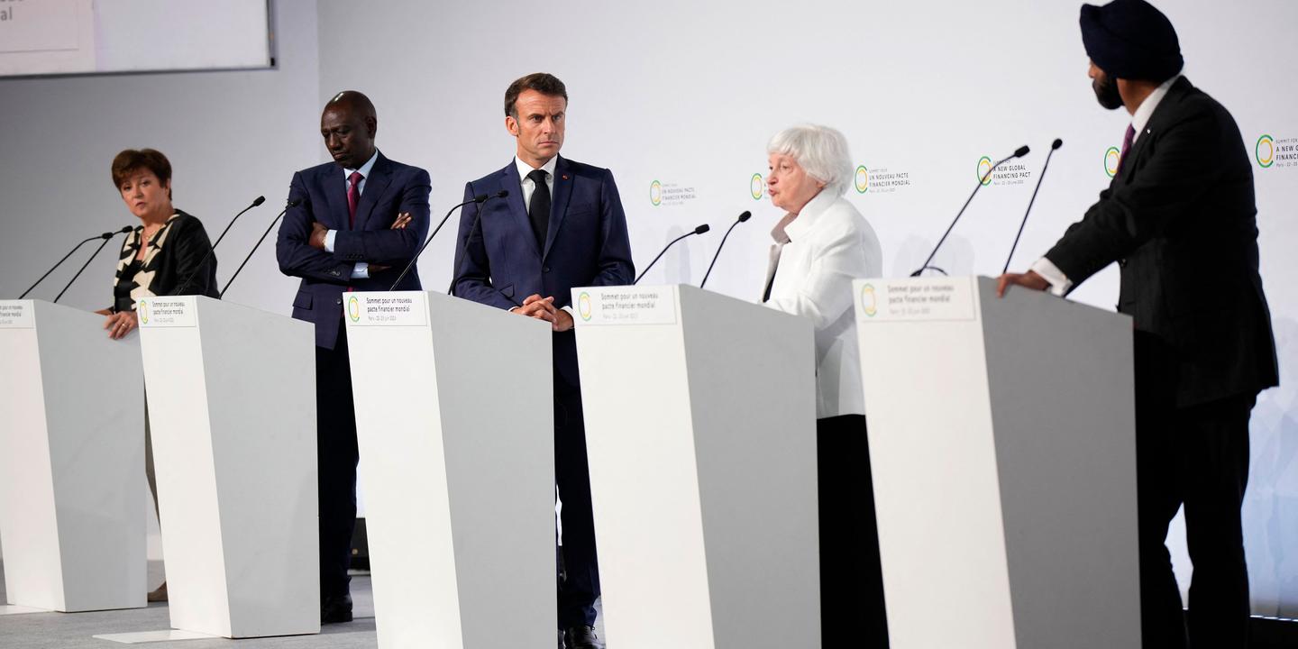 Au sommet de Paris, le nouveau pacte financier mondial reste un projet
