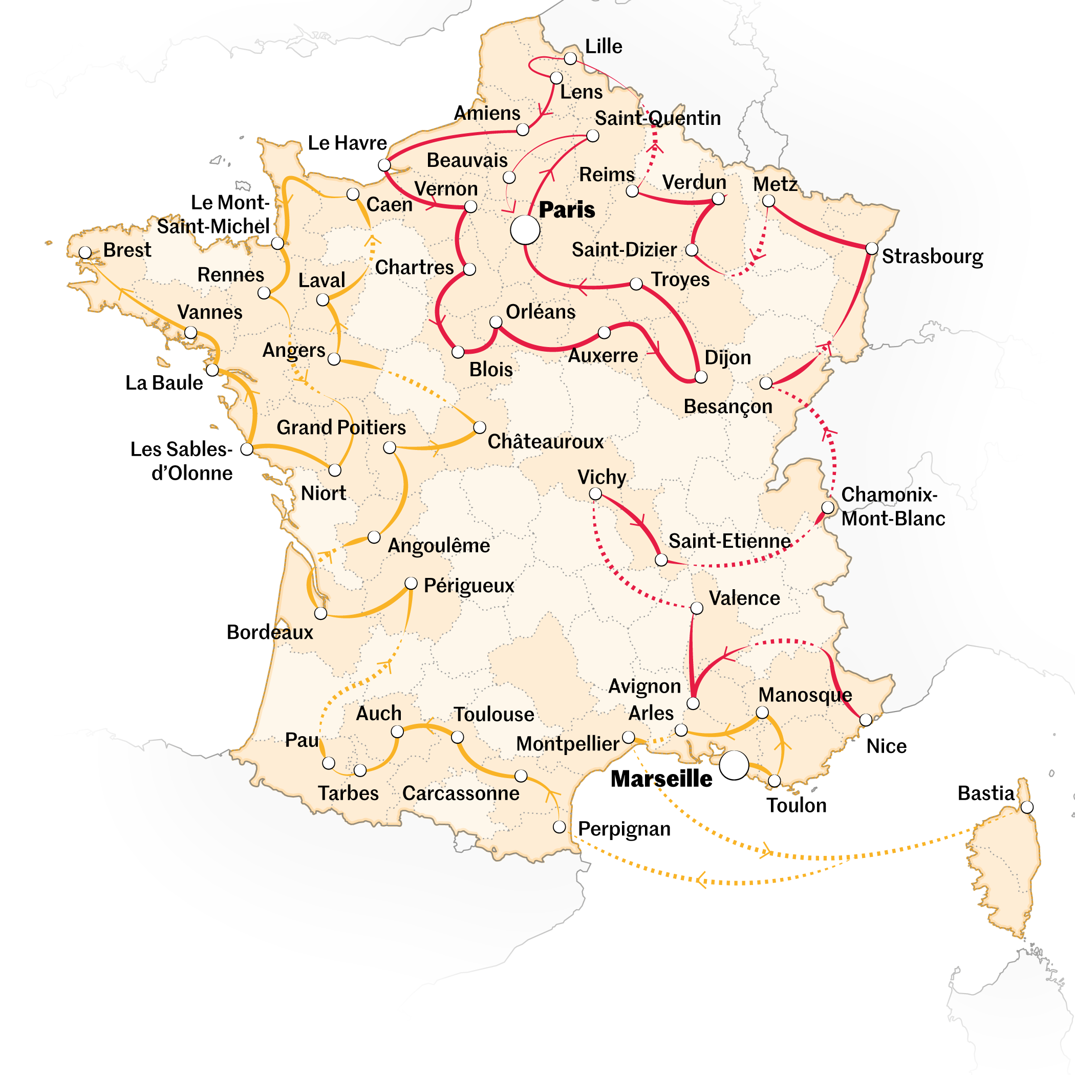 Paris 2024 Olympics organizers unveil torch relay map