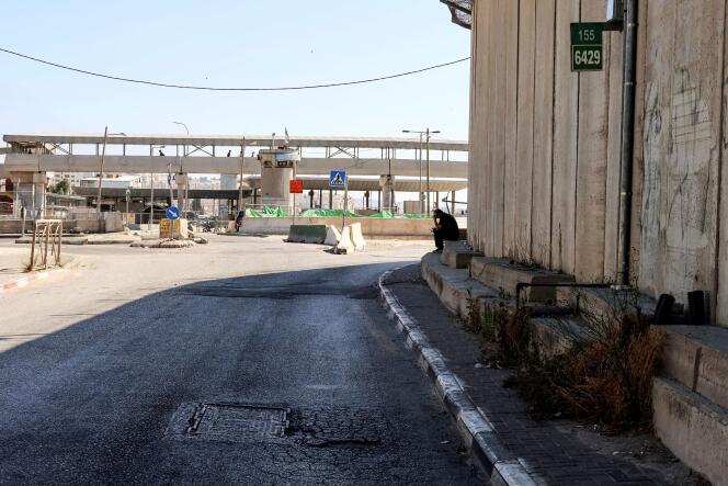 El puesto de control de Qalandiya en Cisjordania ocupada el 24 de junio de 2023.