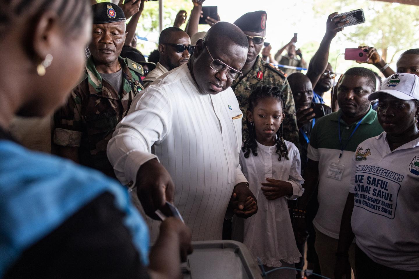 Sierra Leone President Julius Maada Bio reelected for second term