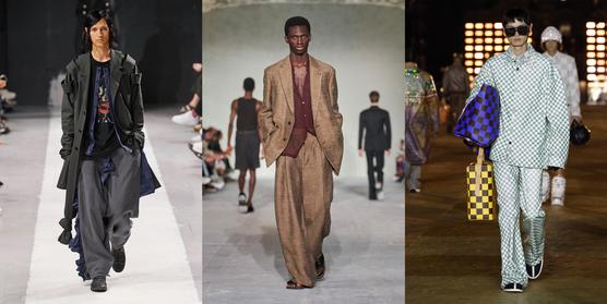 Yoji Yamamoto. Seca Van Noten. Louis Vuitton.