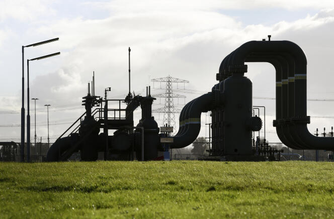 Una instalación de gas cerca de Garelsweerd en la provincia norteña de Groningen, Países Bajos, en noviembre de 2021. 