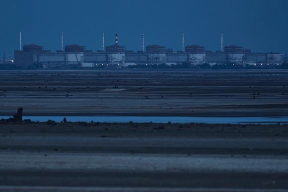 La centrale nucléaire de Zaporijia, la plus grande d’Europe, située dans le sud-est de l’Ukraine, le 27 juin 2023.