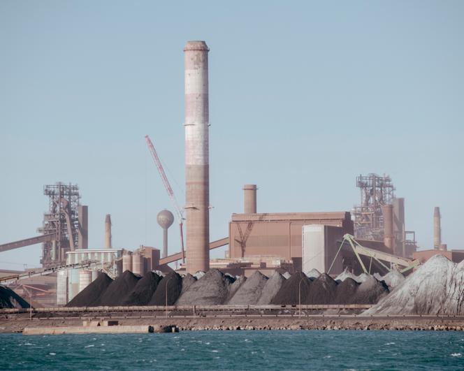 Le complexe ArcelorMittal de Fos-sur-Mer (Bouches-du-Rhône), le 2 mai 2023.