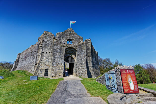 Oystermouth Castle. 