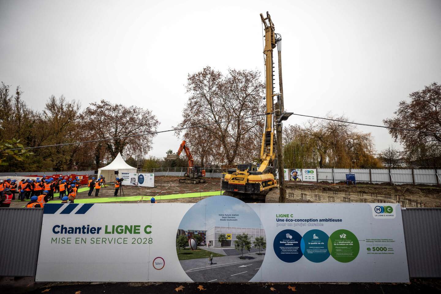 In Toulouse, the construction of metro line C faces economic and ...