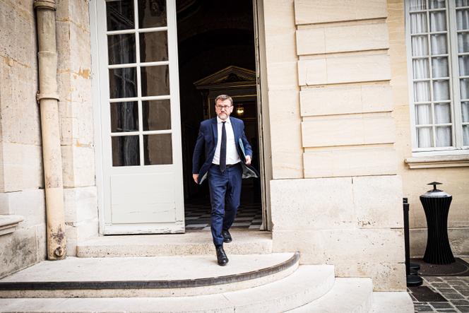 Olivier Klein, en el Hôtel de Matignon, en París, el 30 de junio de 2023.