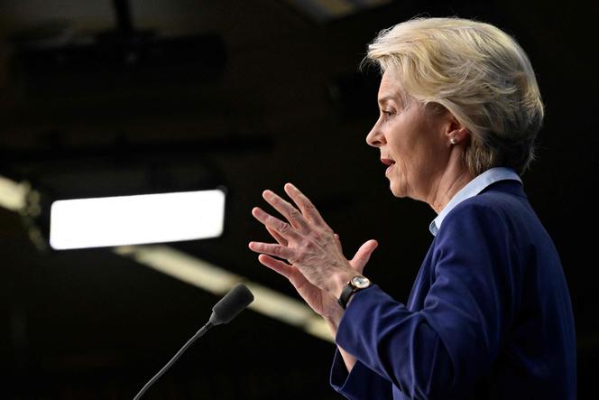 La presidenta de la Comisión Europea, Ursula von der Leyen, en Bruselas el 30 de junio de 2023.