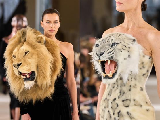 Schiaparelli, colección de alta costura primavera-verano 2023.