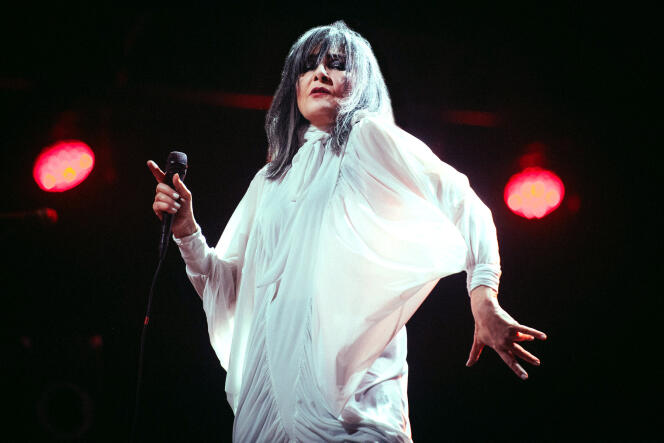Siouxsie, en las Eurockéennes de Belfort, 1 de julio de 2023.