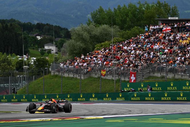 El piloto holandés Max Verstappen durante el Gran Premio de Austria en Spielberg, el 2 de julio de 2023. 