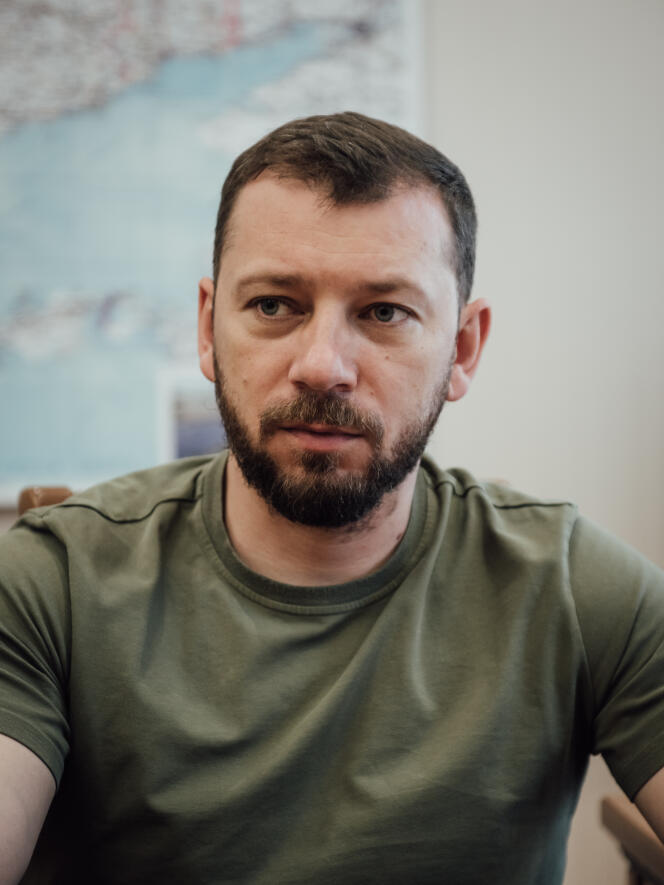 Oleksandr Klymenko, en su oficina en Kiev, 27 de junio de 2023.