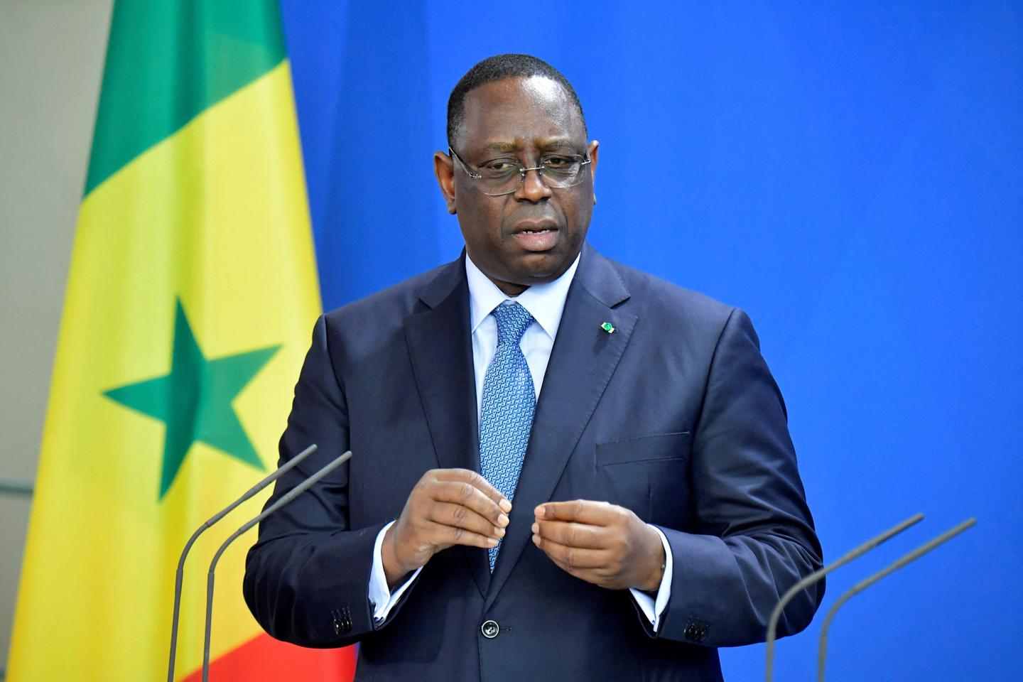 Senegalese President Macky Sall says he won't seek a third term in 2024