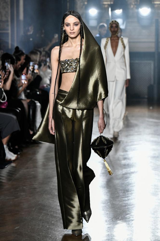 Maison Sara Chraïbi, colección primavera-verano 2023, en la semana de la moda de París, 26 de enero de 2023.