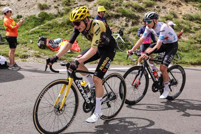Tour de France: Pogacar wins stage as Vingegaard takes yellow