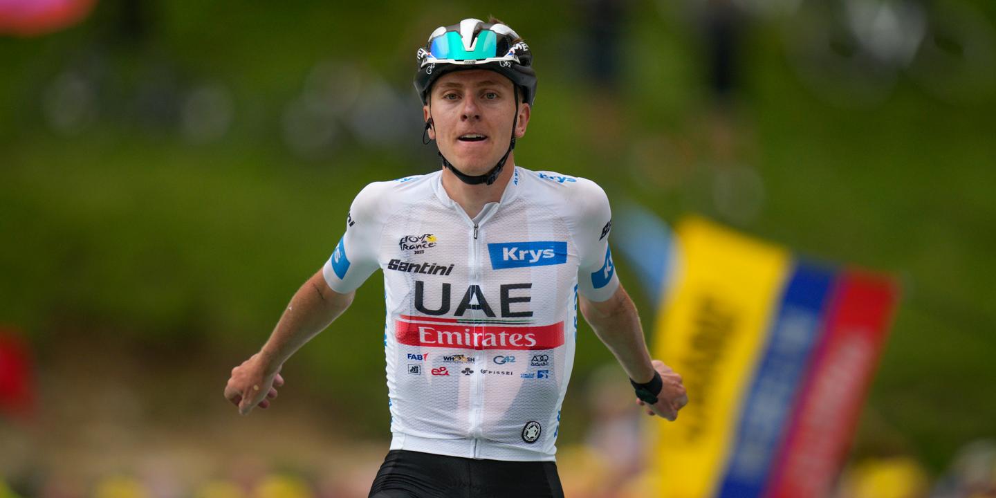 Tour de Francia 2023: Pogacar gana en lo alto de los Pirineos, por delante de Vingaard, nuevo maillot amarillo