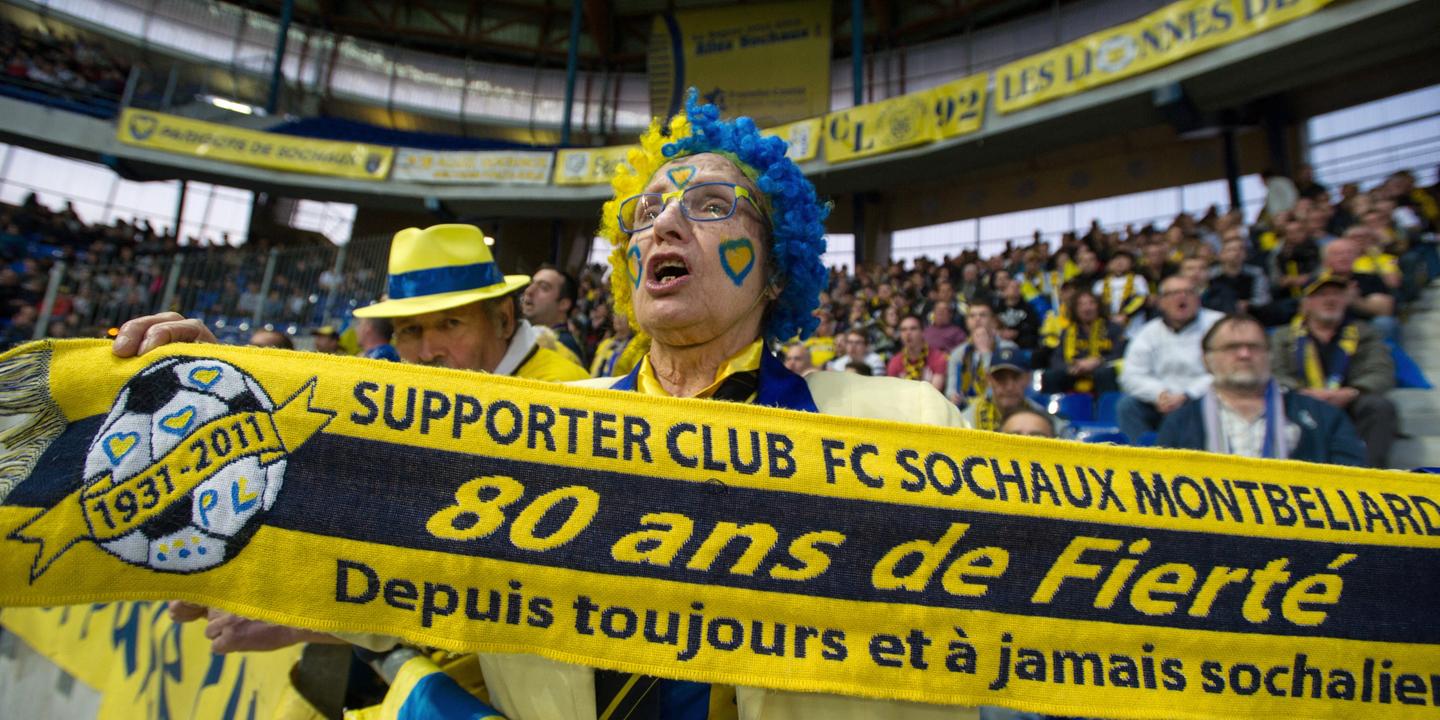 Fanion Vintage FC Sochaux-Montbéliard – Rare – Avant 2000 – Football Français