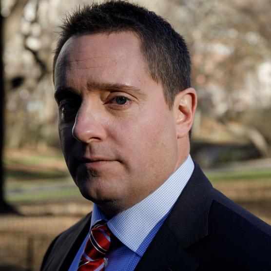 Carson Block, vendedor en corto y fundador de Muddy Waters Research, en Léonia (Nueva Jersey), en diciembre de 2018.