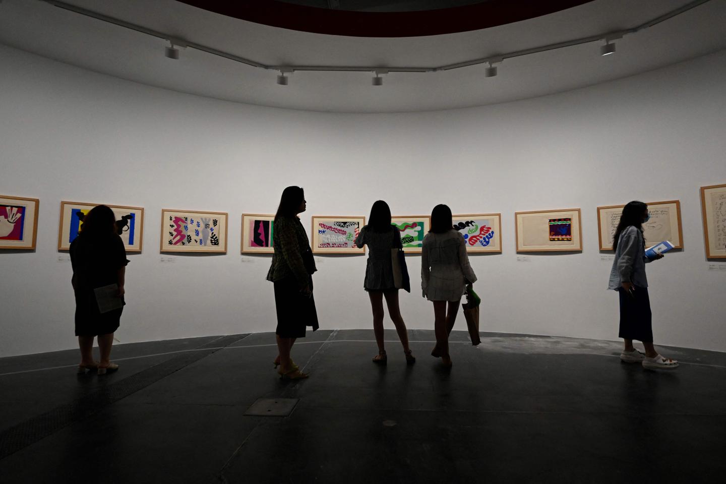 Exposición de Henri Matisse e Yves Klein en Pekín