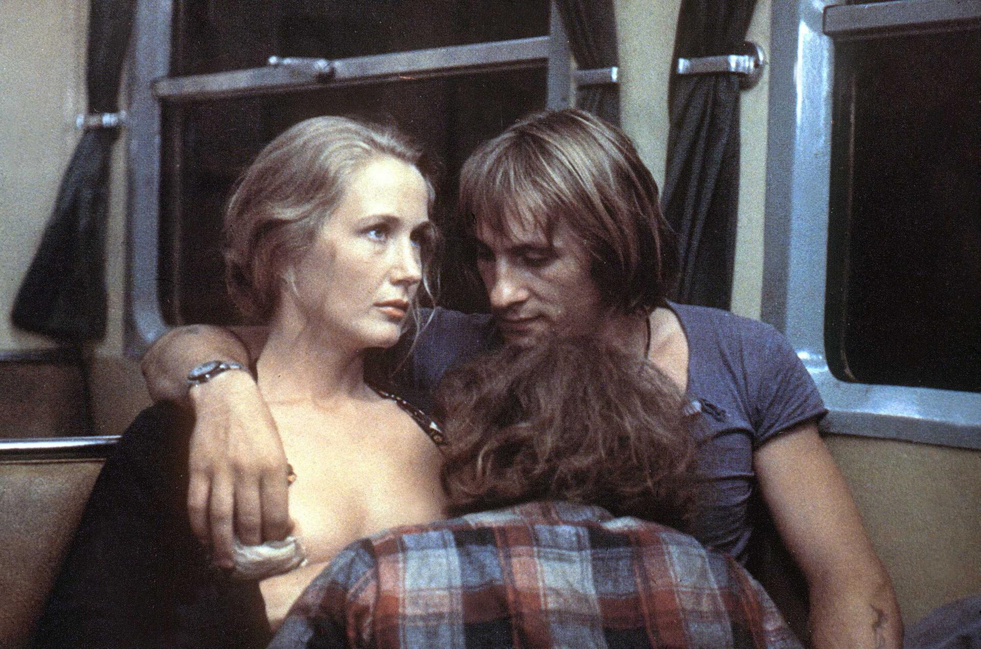 Brigitte Fossey, Patrick Dewaere et Gérad Depardieu dans « Les Valseuses » (1974), de Bertrand Blier.