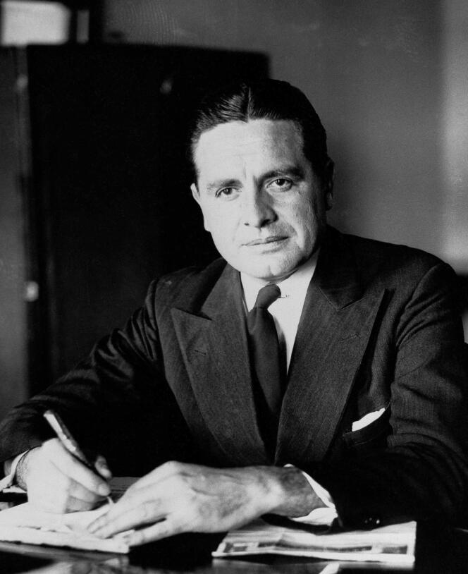 Harry J. Anslinger, Comisionado de la Oficina Federal de Narcóticos del Departamento del Tesoro, 24 de septiembre de 1930. 