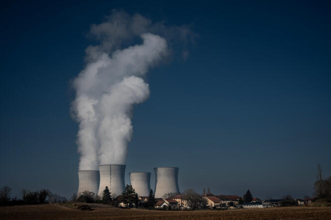 La centrale nucléaire du Bugey, à Saint-Vulbas (Ain), le 25 janvier 2022.  
