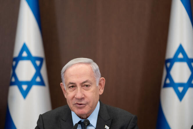 Le premier ministre israélien, Benyamin Netanyahou, à Jérusalem, le 17 juillet 2023.
