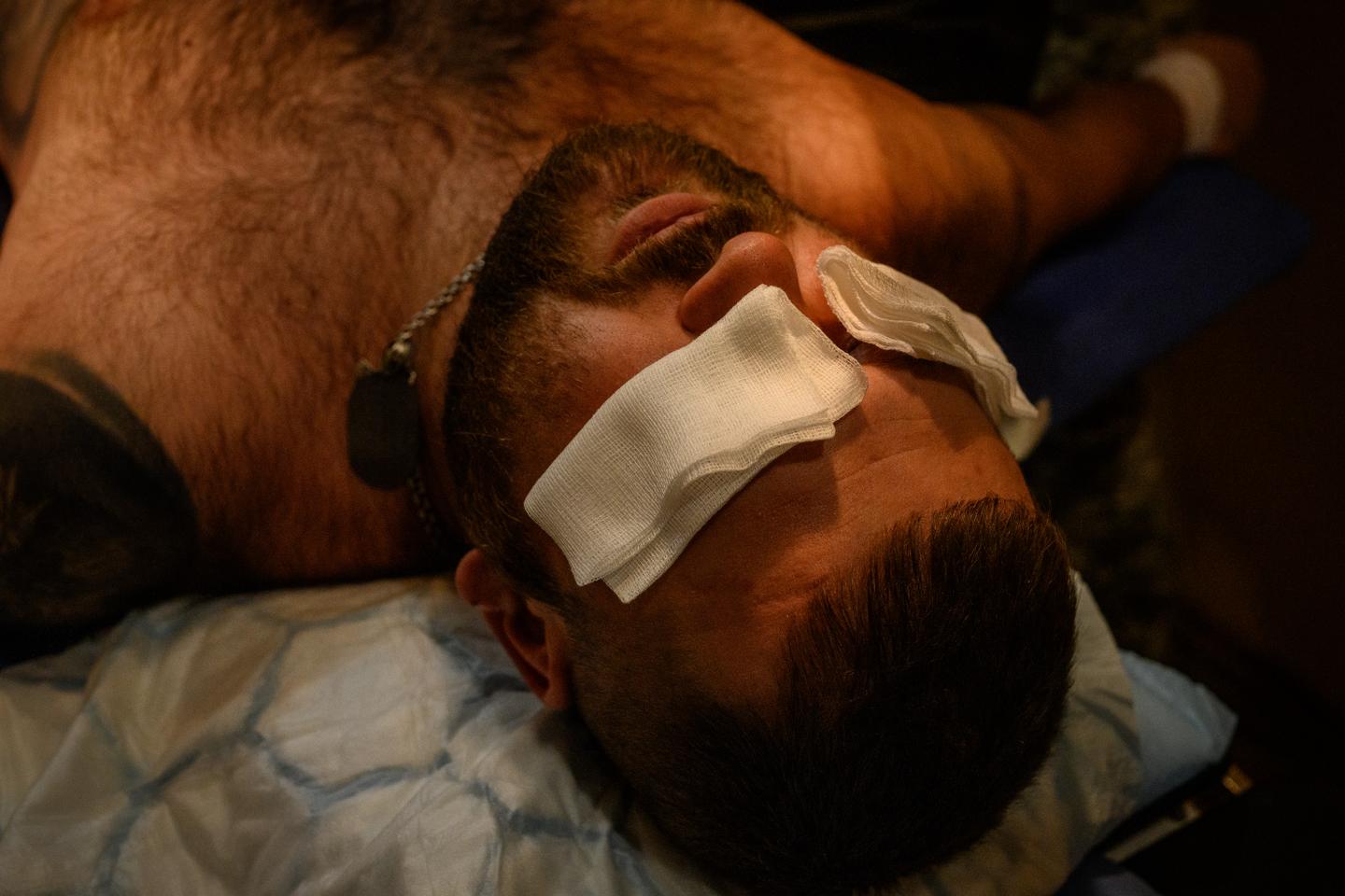 War in Ukraine: At the 'stabilization points,' where the wounds tell ...