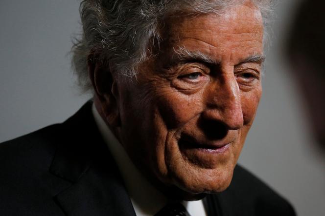 Tony Bennett lors du concert hommage du prix Gershwin de la Bibliothèque du Congrès en son honneur à Washington, DC, le 15 novembre 2017.