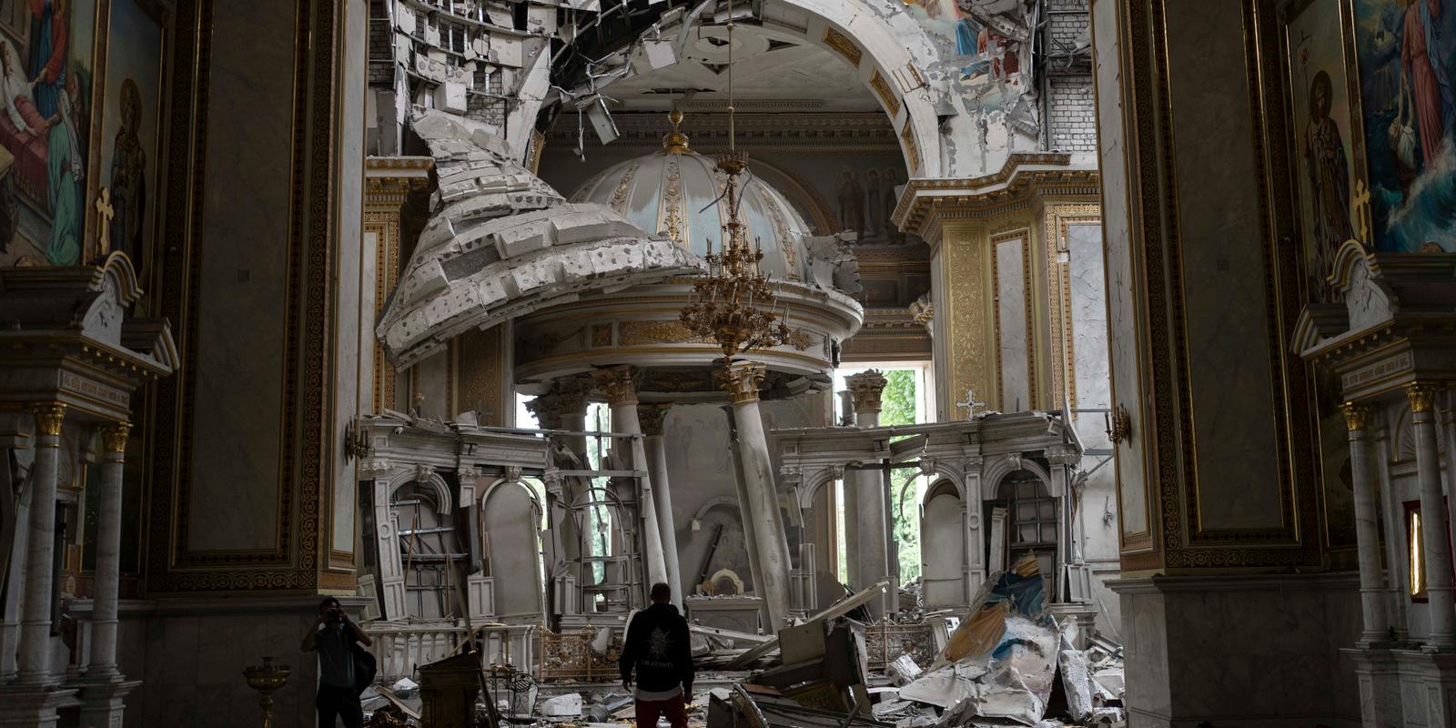 Guerre en Ukraine en direct après la destruction partielle de la