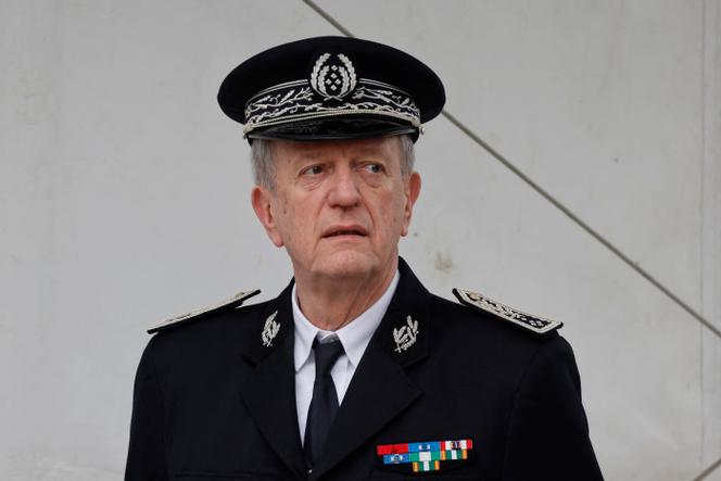 El director general de la policía nacional, Frédéric Veaux, en Versalles, 31 de marzo de 2023.
