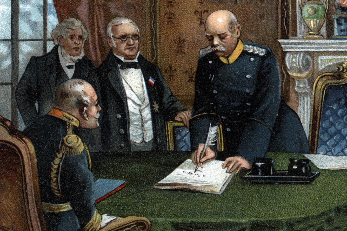 En 1871, la France, martyrisée et outragée, doit payer le prix fort à l’Allemagne