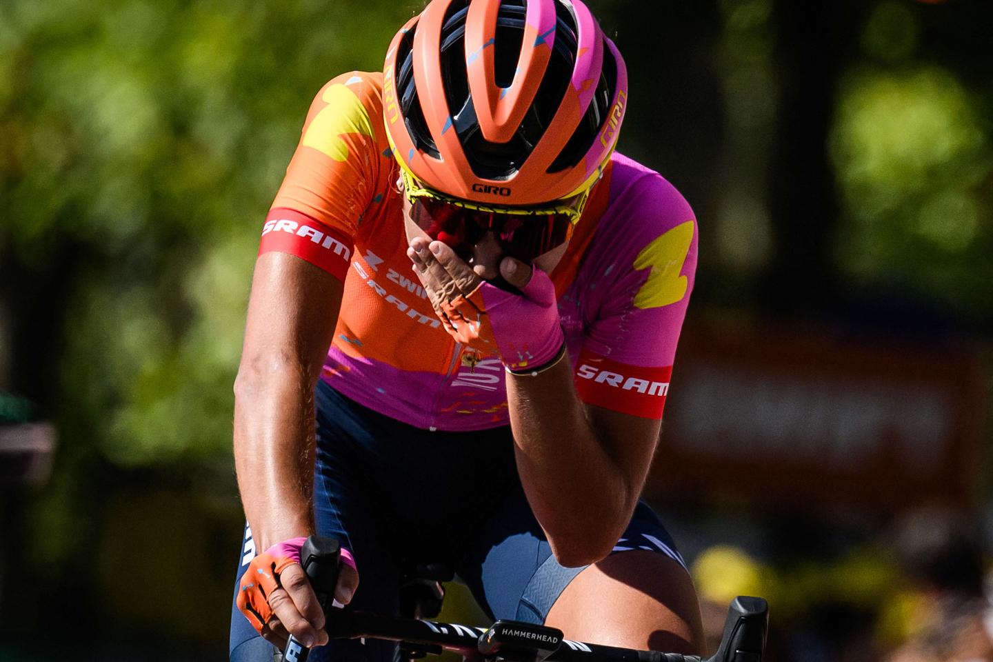Ricarda Bauernfeind s’impose en solitaire à Albi, la SD Worx passe à côté