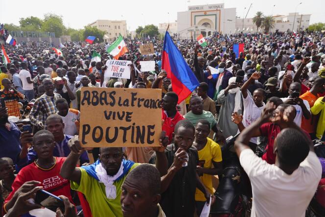 In Niamey, Niger, on July 30, 2023.