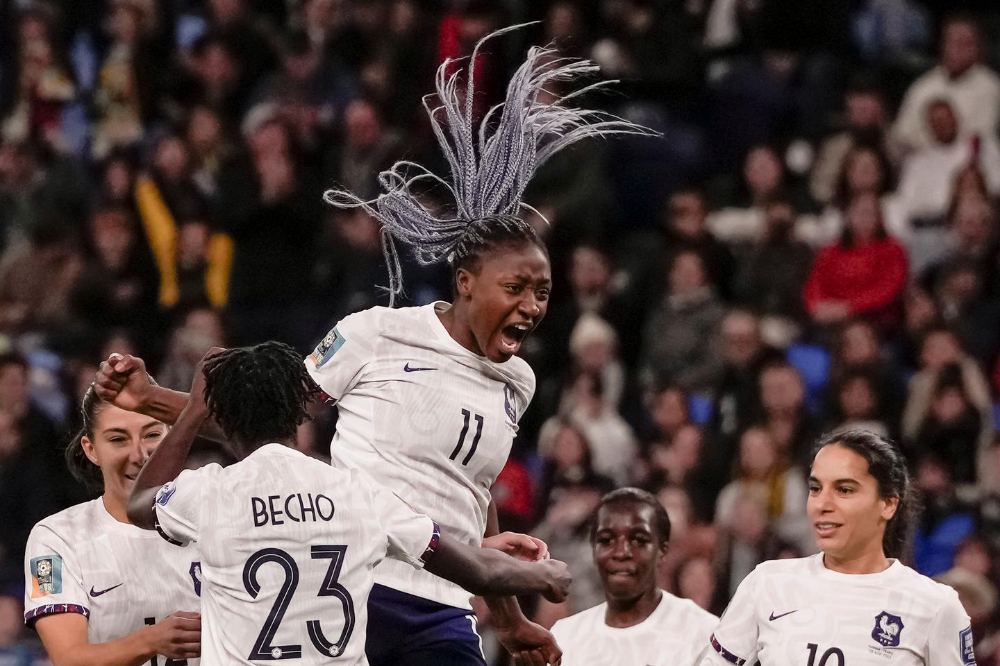 Le crescendo de Kadidiatou Diani, auteure du premier triplé d’une Française en Coupe du monde