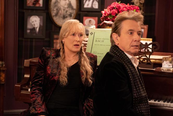 Meryl Streep and Martin Short in 'Only Murders in the Building.'