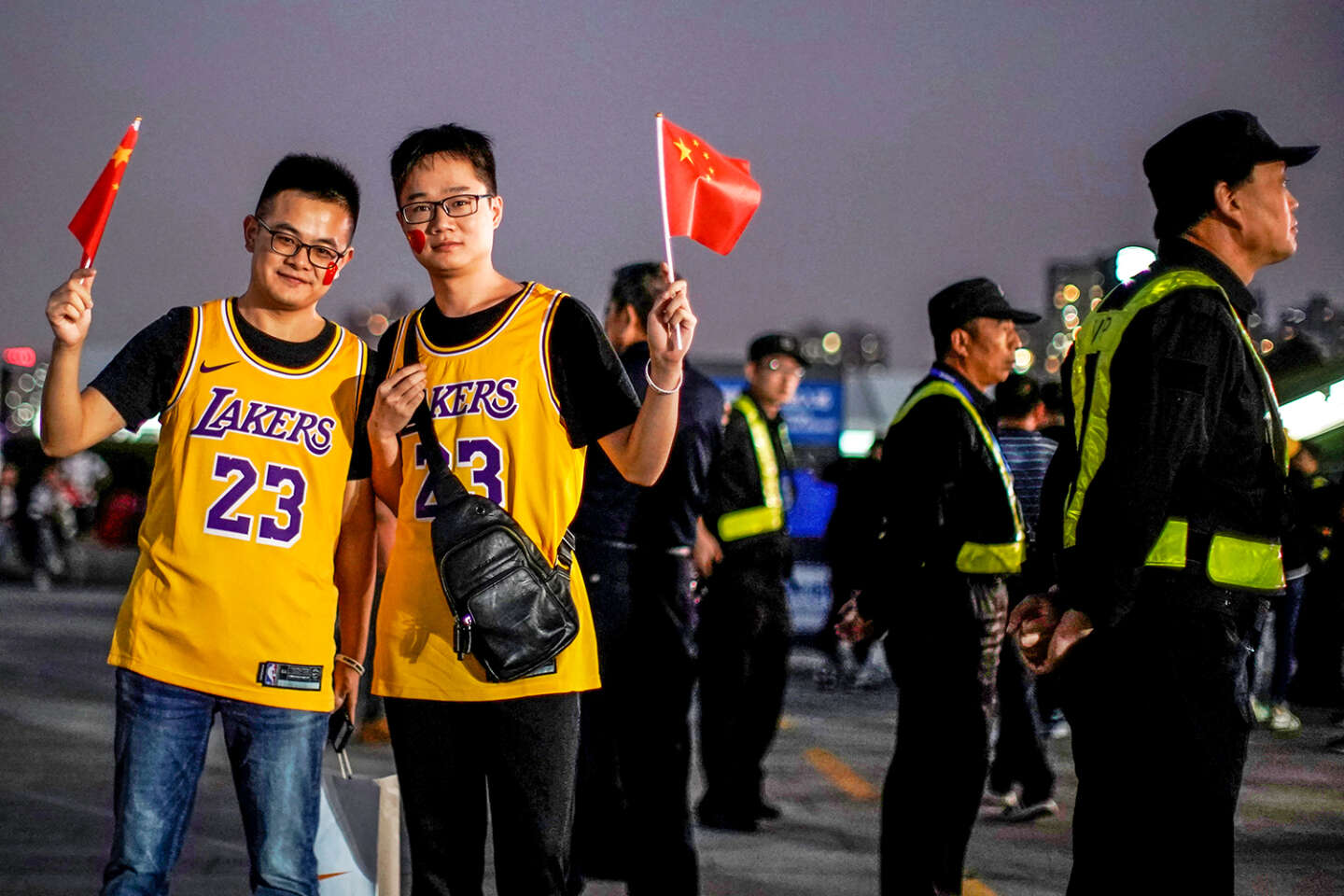 Lakers Fan -- Who's the Asian Woman?
