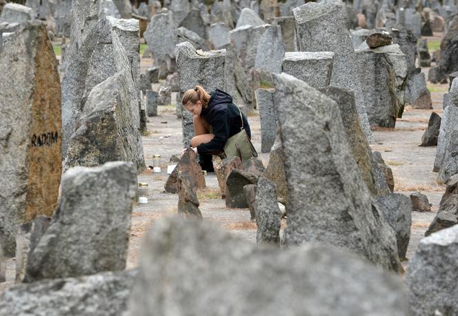 The Treblinka camp memorial, in Poland, on October 2, 2013.