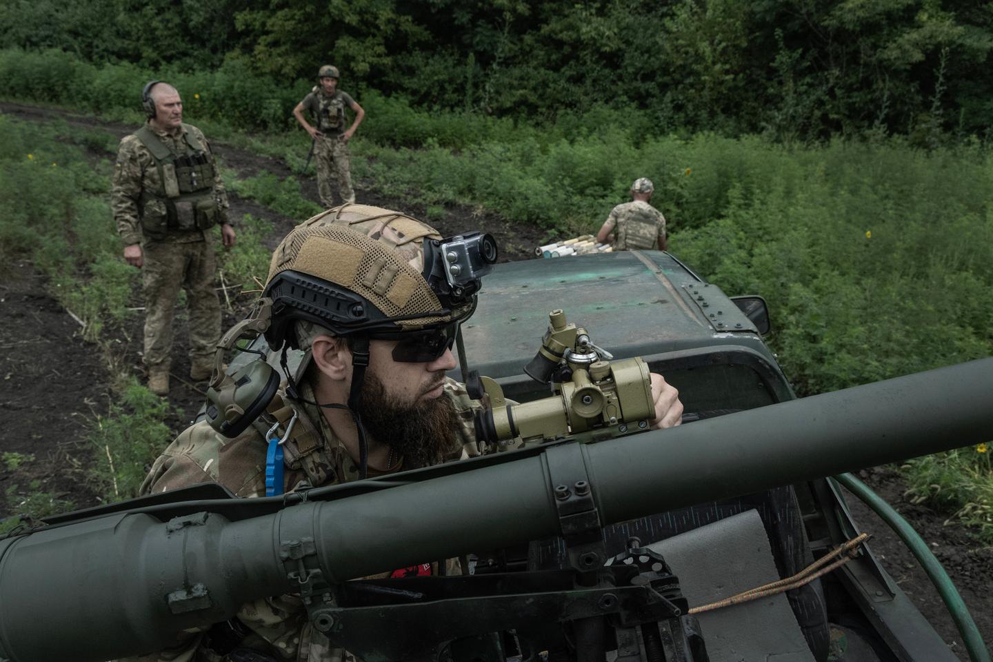 autour de Bakhmout, la difficile contre-offensive des soldats ukrainiens