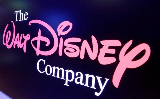 Le logo du groupe Walt Disney à la bourse de New York, le 7 août 2017.