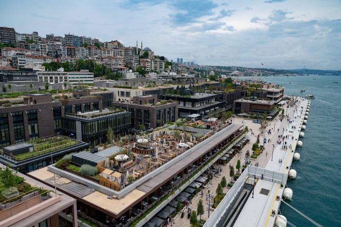 The Galataport project, located in Karaköy, one of the port districts of Istanbul, Turkey, on June 6, 2022.