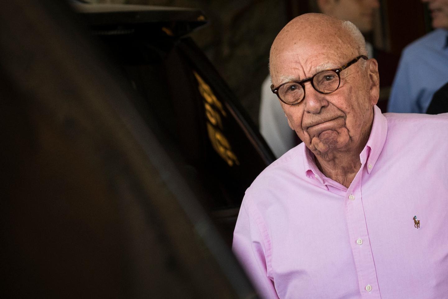 In the United Kingdom, the crumbling empire of Rupert Murdoch